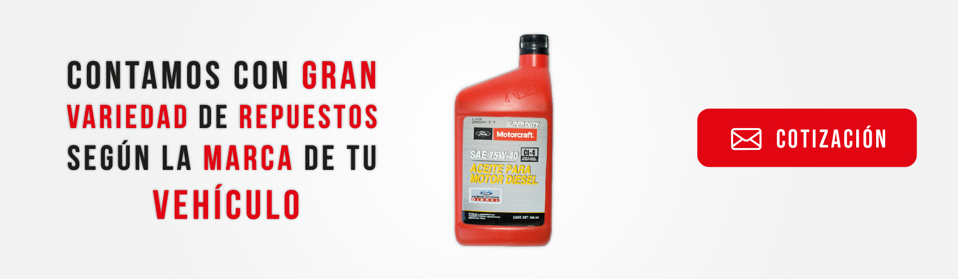 variedad repuestos multimarcas